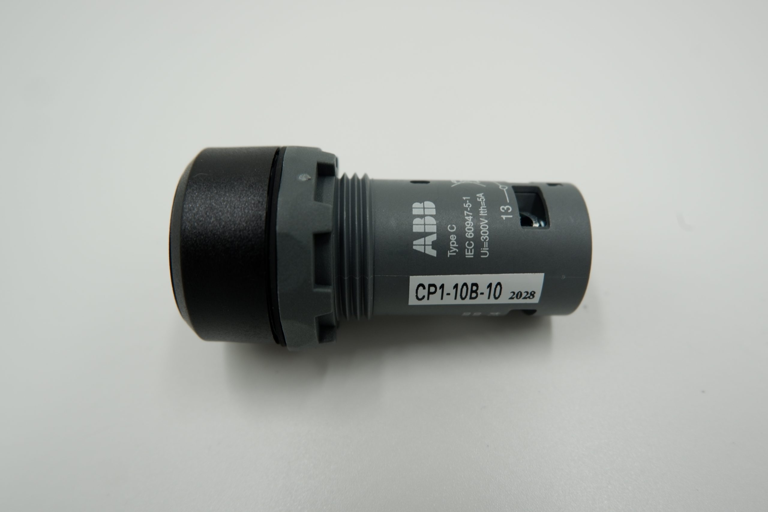ABB PUSHBUTTONS SWITCH, BLACK CP110B10 1NO THAIMMI