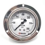 MASS - Liquid Filled Gauge (Model 63-GFB-B-L-RW-C-0/300)