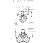 Kinetrol - Double Acting Actuator Model 07 Dimension