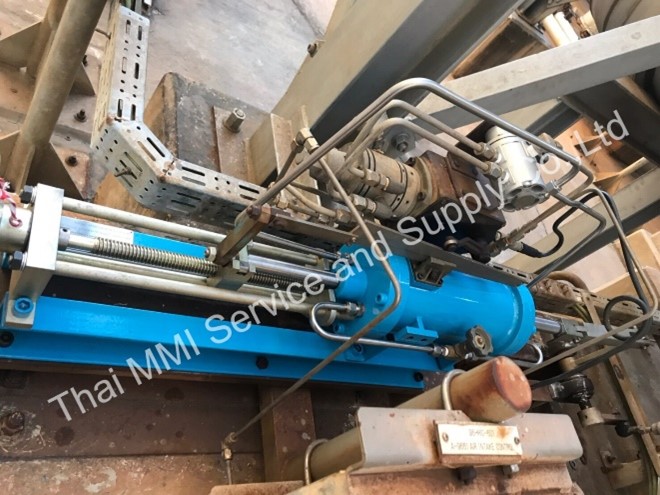 Installation Air Cylinder Damper