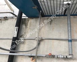 Installation line water spray bar and decanter 3