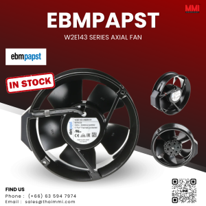 EBMPAPST - W2E143 Series Axial Fan
