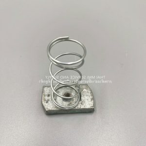 Hex Bolt & Spring Nut M6 60
