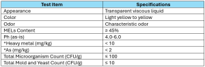 Queeta Biotech - Mannosylerythritol Lipid; 1,2-Butanediol (MElectin 50B)