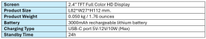 General Specification