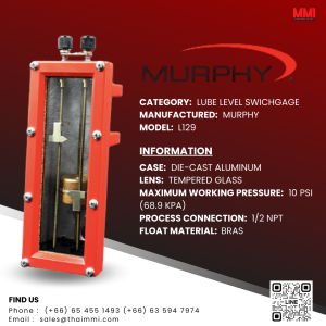 Murphy Lube Level Switchgage L129