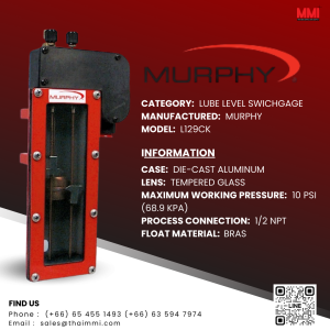 MURPHY - Lube Level Swichgage L129CK1