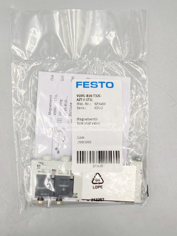 FESTO - Solenoid Valve VUVG-B10-T32C-AZT-F-1T1L
