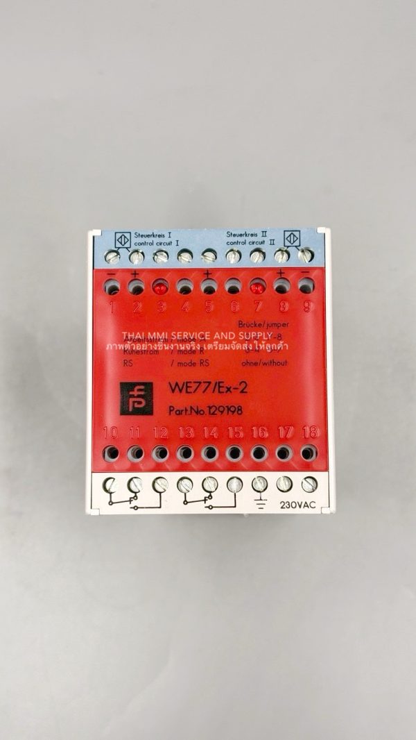 PEPPERL+FUCHS - Switch Amplifier WE77/Ex-2 230V