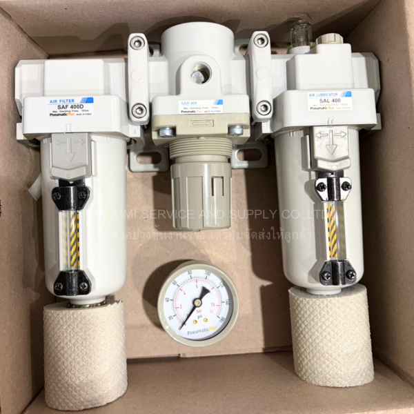 PneumaticPlus - Air Filter Regulator (SAU400-N04G-MEP)