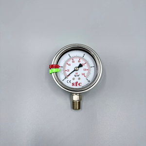 SFC - Pressure Gauge 2.5" AT, Range 10 kg–PSI