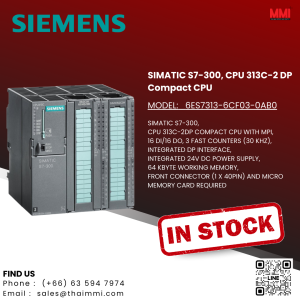 SIEMENS – CPU 313C-2 DP COMPACT CPU (6ES7313-6CF03-0AB0)