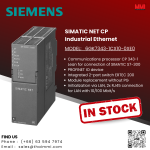SIEMENS – SIMATIC NET CP INDUSTRIAL ETHERNET (6GK7343-1CX10-0XE0)