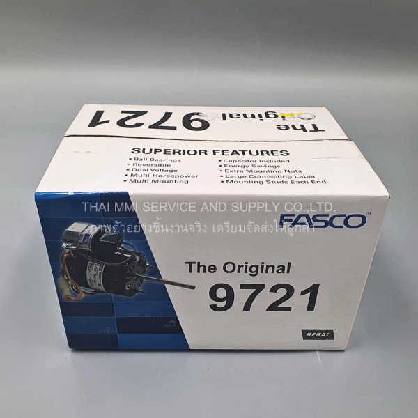 FASCO - HVAC MOTOR 1/12 HP 2NFD1