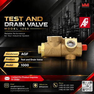 AGF - TestanDrain Valve (Model: 1000)