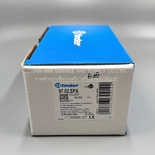 FINDER - RELAY SOCKET 8 PINS (97.02SPA)